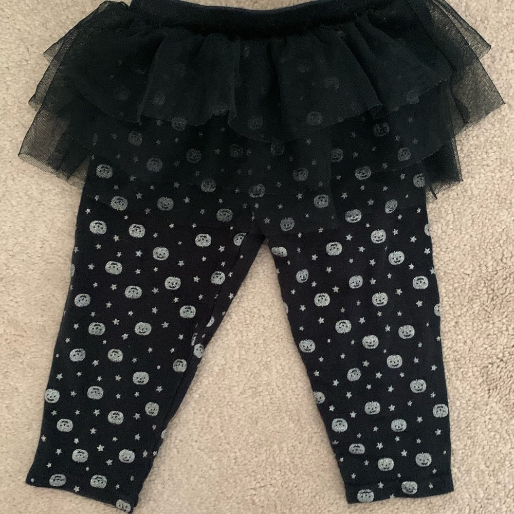 Halloween pants and tutu